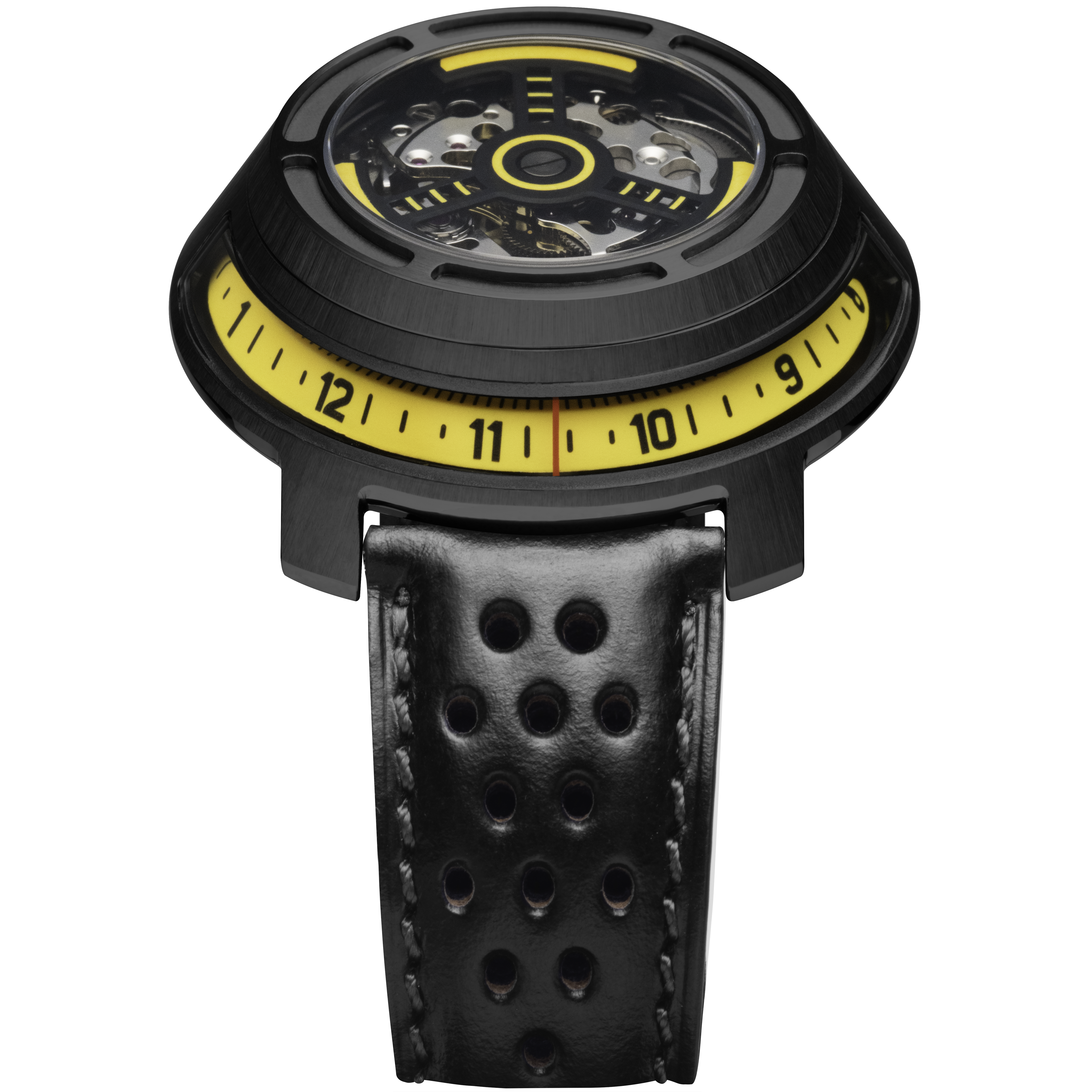 Invertor II Automatic Neon Yellow Lume | Xeric.com – Xeric Watches