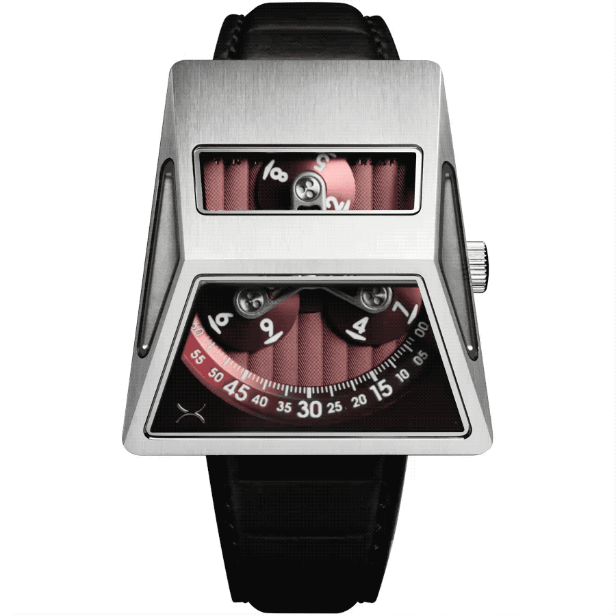 Vendetta X Automatic Black Oxblood | Xeric.com – Xeric Watches