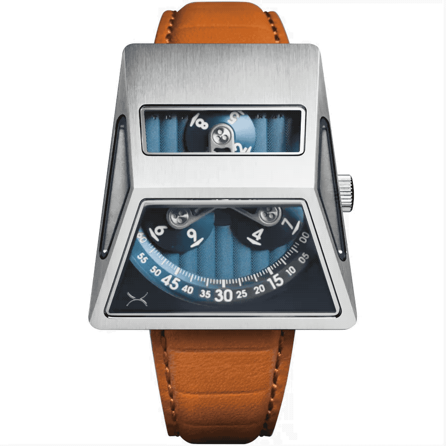 Vendetta X Automatic Tan Blue | Xeric.com – Xeric Watches