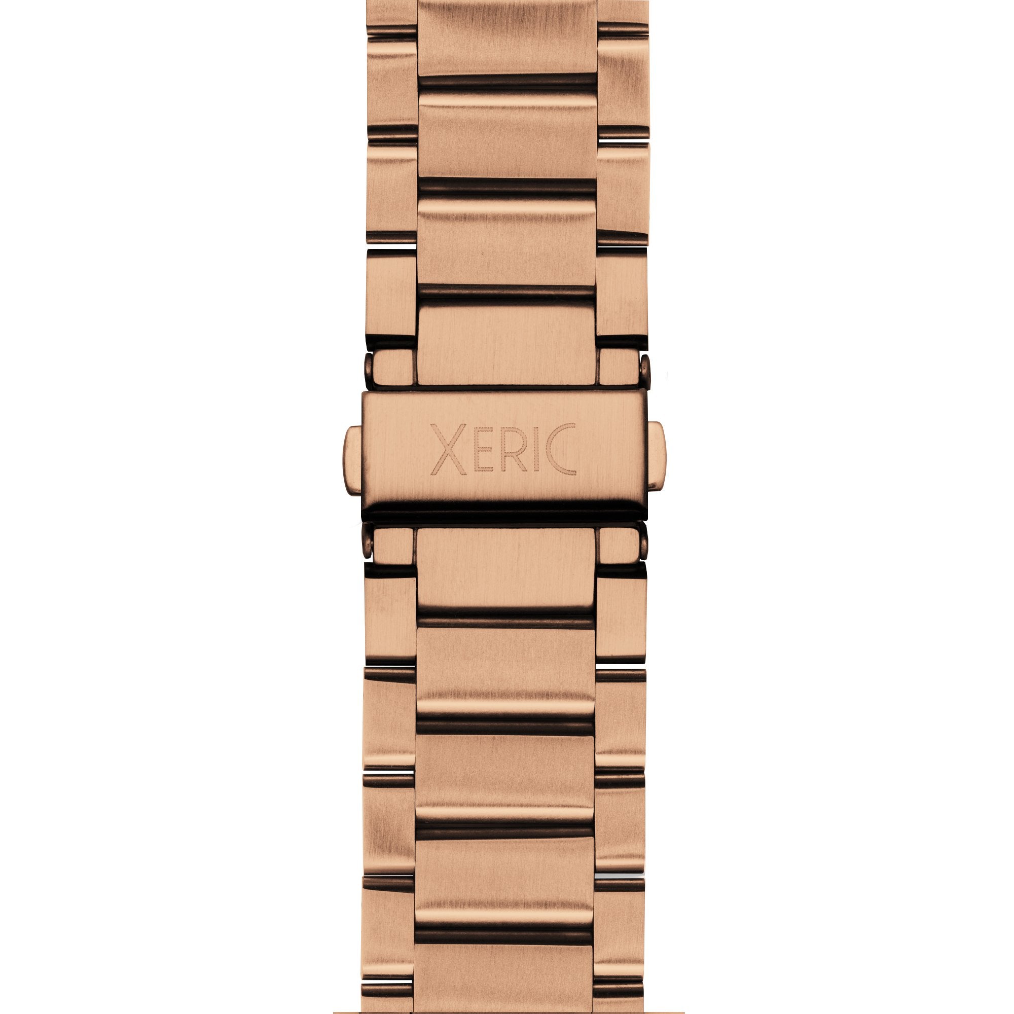 Xeric 22mm 3-Link SS Bracelet Rose Gold | Xeric Watches