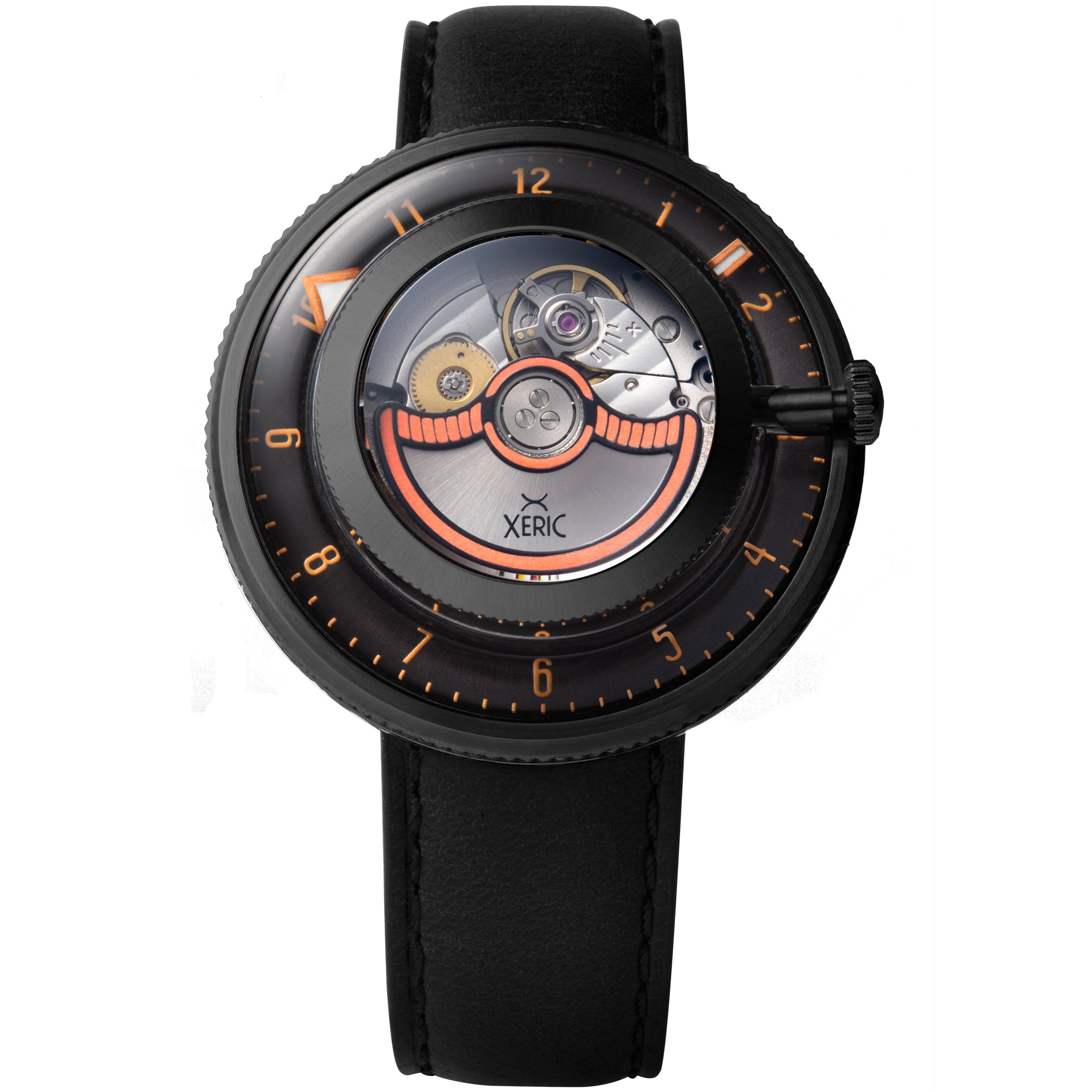 Invertor Automatic Gunmetal Orange Limited Edition | Xeric.com