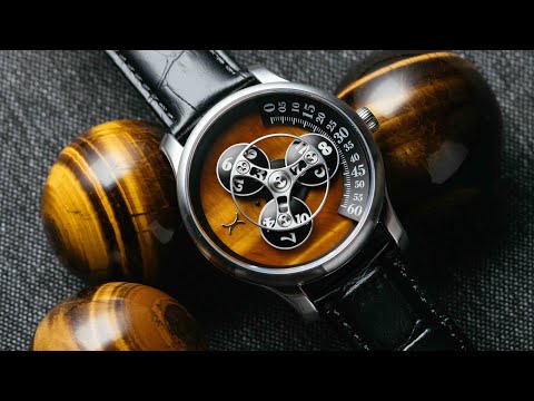 Triptych Automatic Wandering Hour Panda | Xeric.com – Xeric Watches