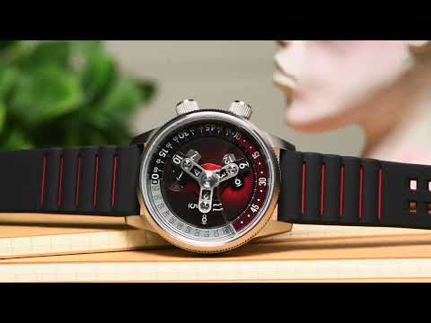 Vendetta II Automatic Wandering Hour Ocean Black