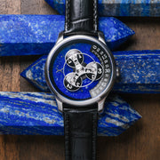 Triptych Automatic Wandering Hour Stone Edition Lapis Lazuli