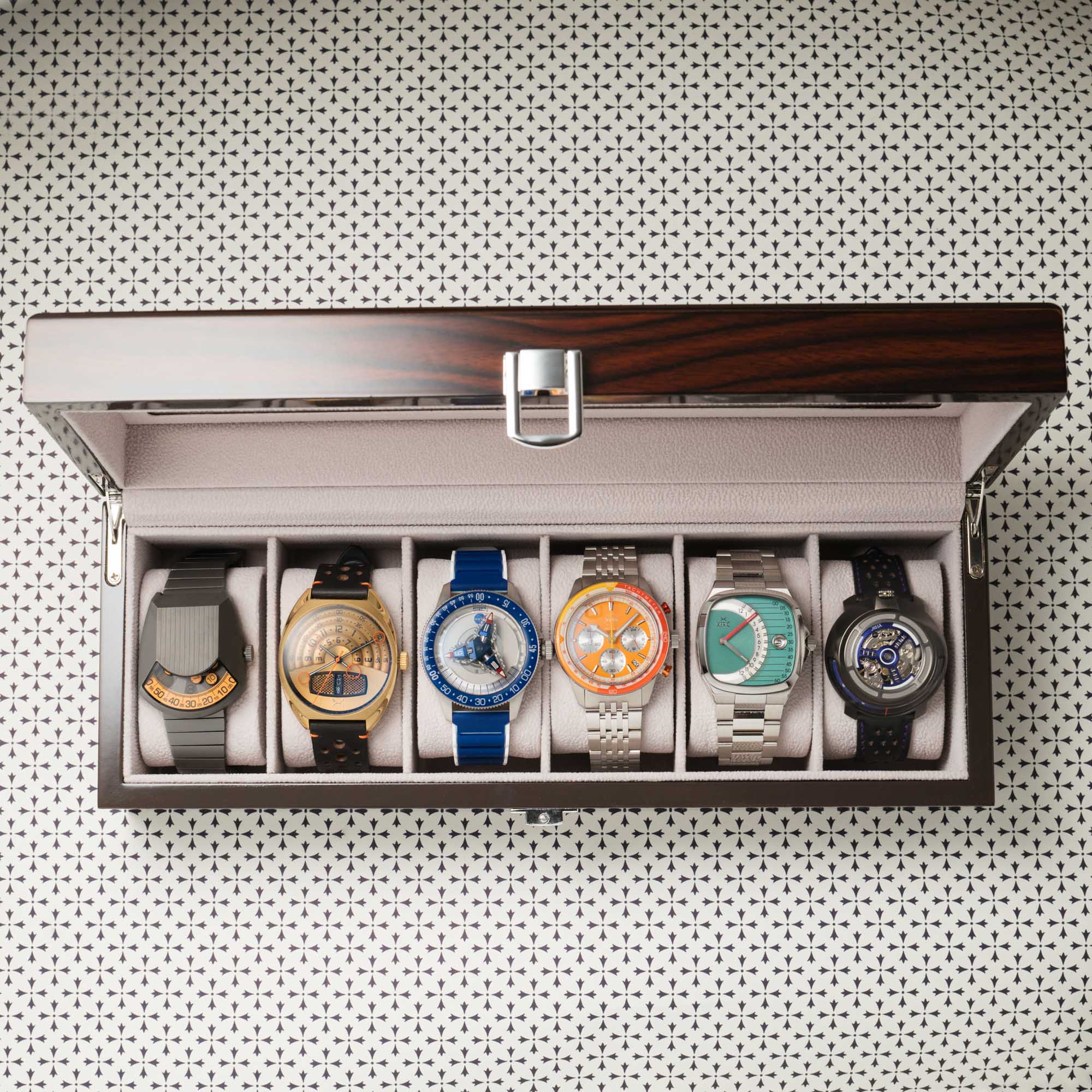 Xeric Six Watch Wood Collectors Display Case/Box | Xeric Watches