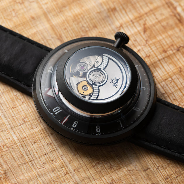 Xeric Invertor Automatic Black Red Limited Edition | Xeric Watches