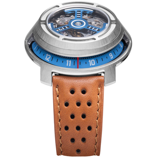 虜 2nd edition Invertor II Automatic Tan Blue | Xeric.com – Xeric Watches