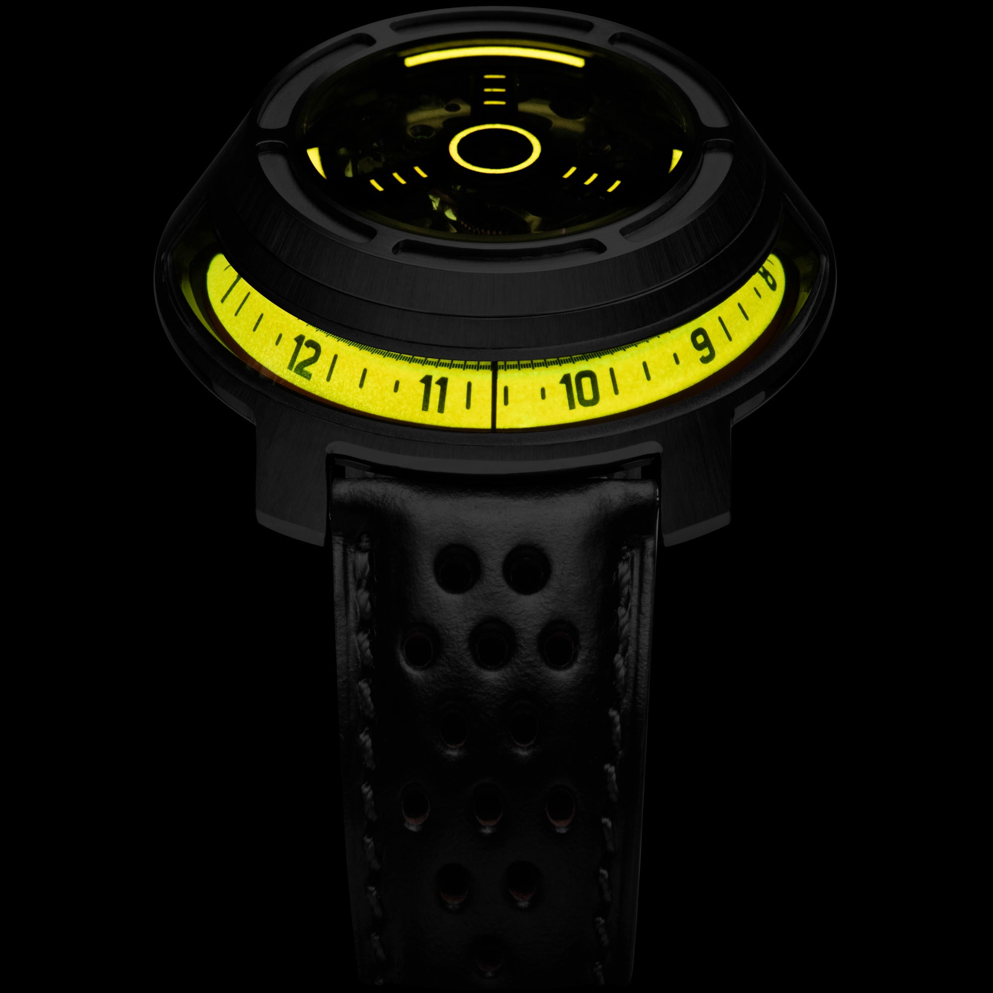 Invertor II Automatic Gunmetal Orange | Xeric.com – Xeric Watches