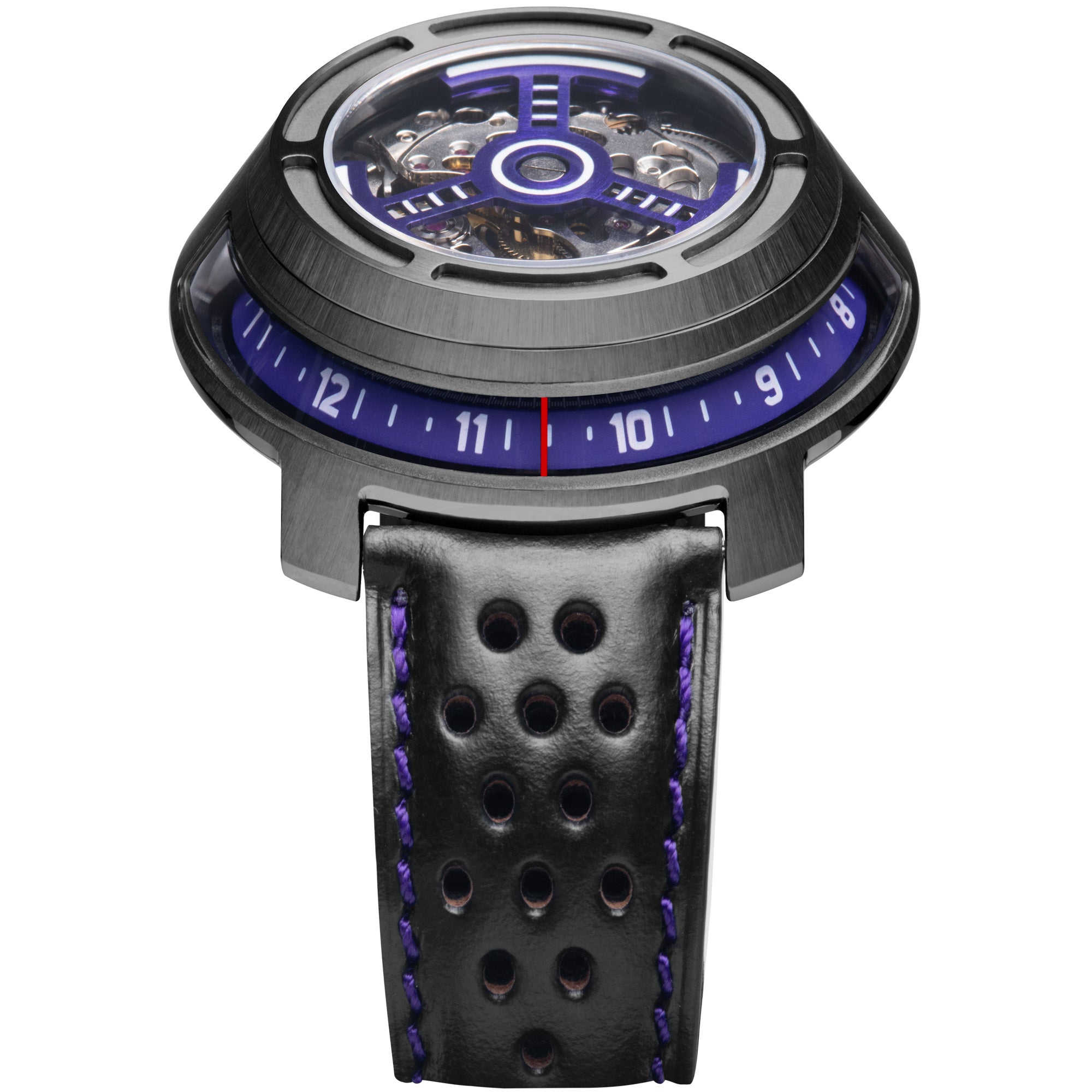 Invertor II Automatic Gunmetal Purple | Xeric.com – Xeric Watches