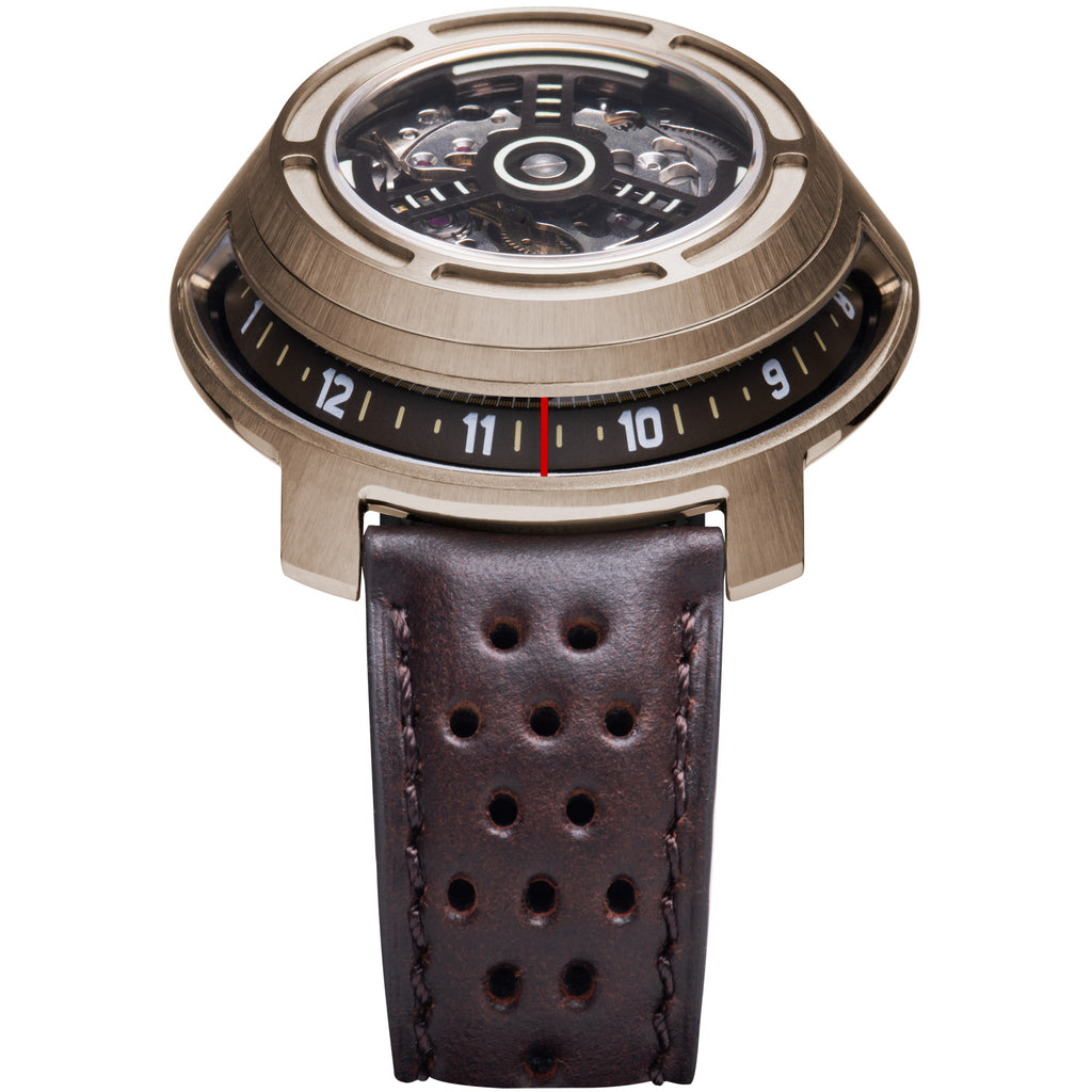Invertor II Automatic Khaki Coffee | Xeric.com – Xeric Watches