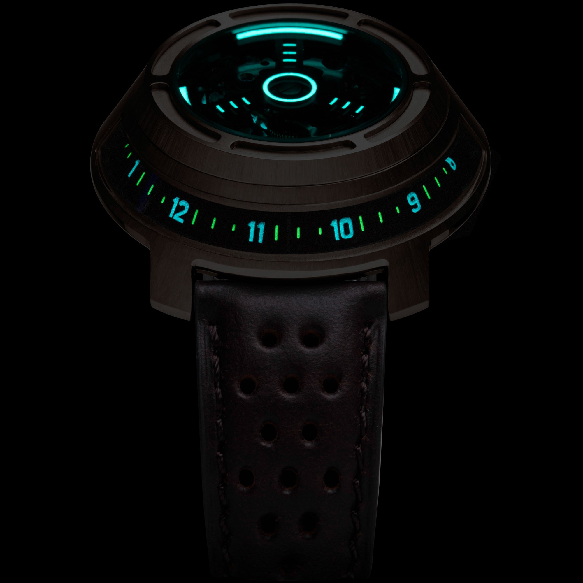 Invertor II Automatic Khaki Coffee | Xeric.com – Xeric Watches