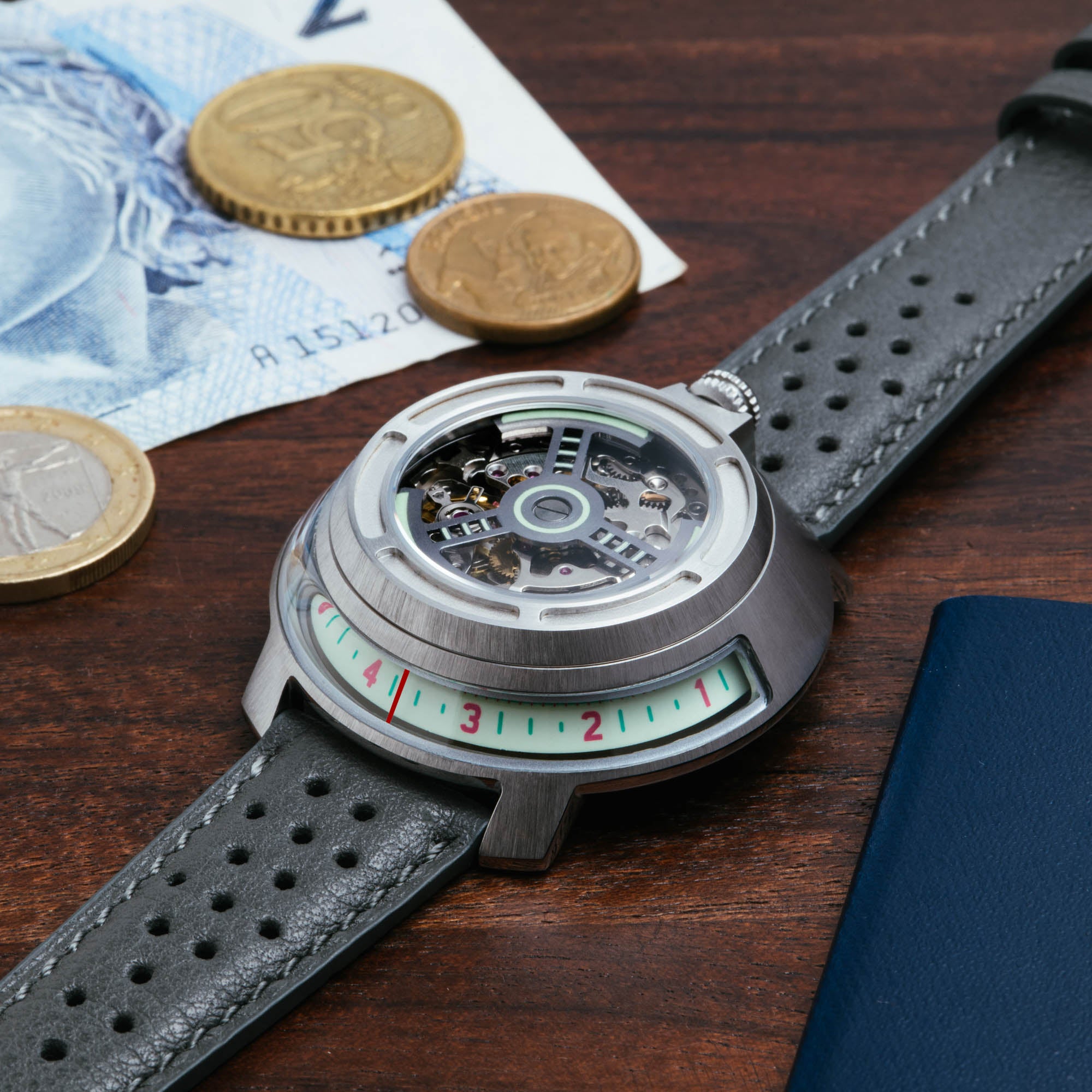 Invertor II Automatic Vintage Mint | Xeric.com – Xeric Watches