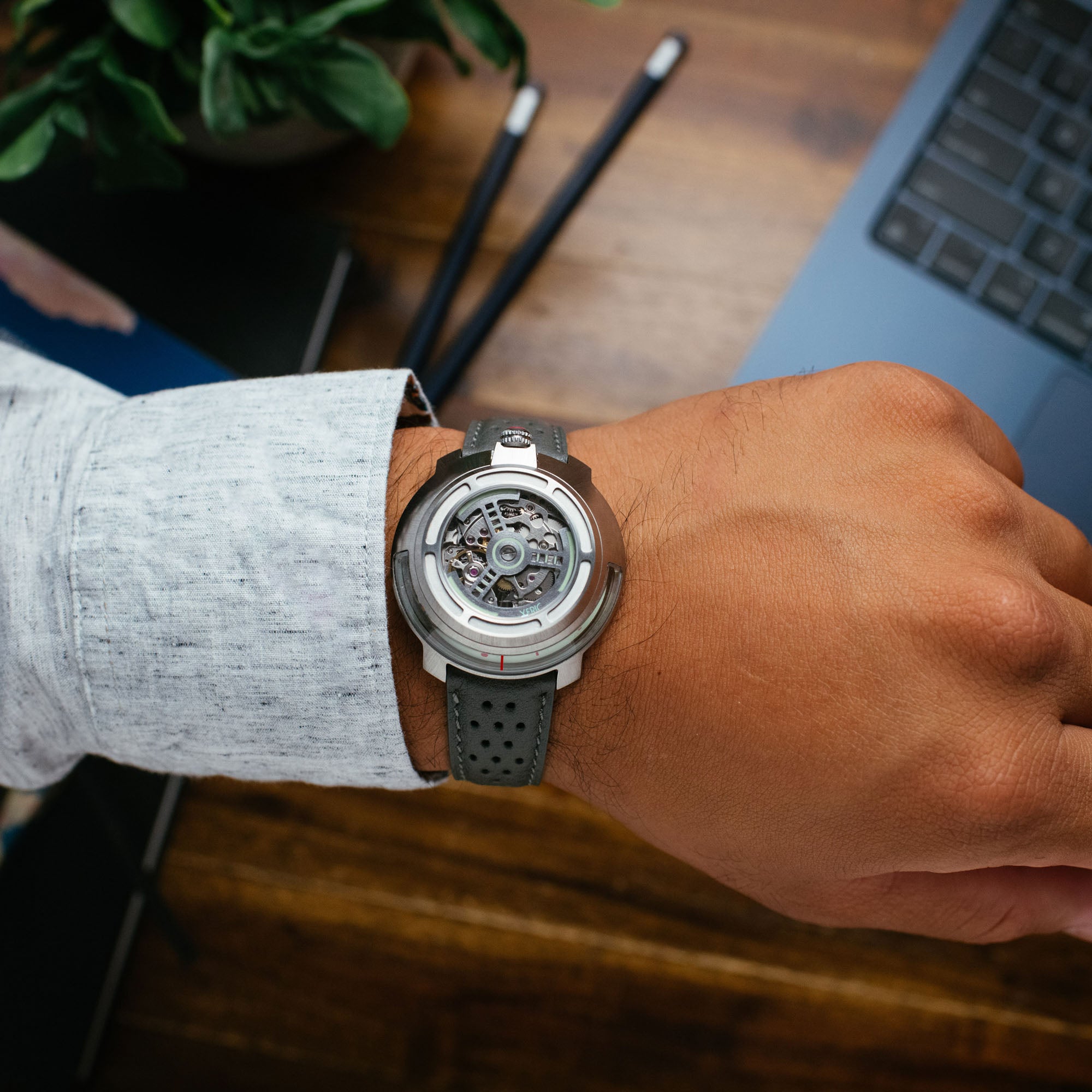 Invertor II Automatic Vintage Mint | Xeric.com – Xeric Watches