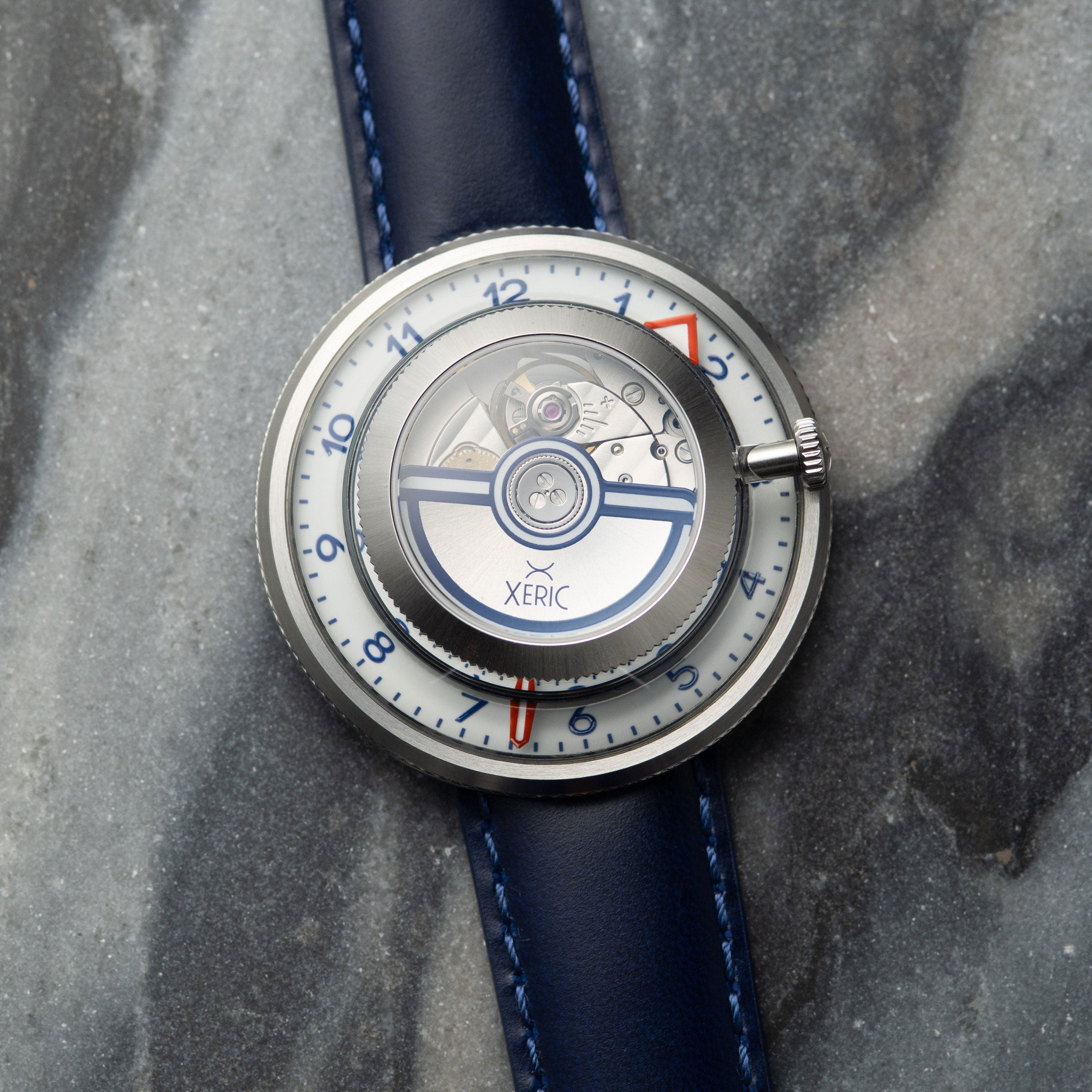 Invertor+ Automatic Navy White Lume Limited Edition | Xeric.com