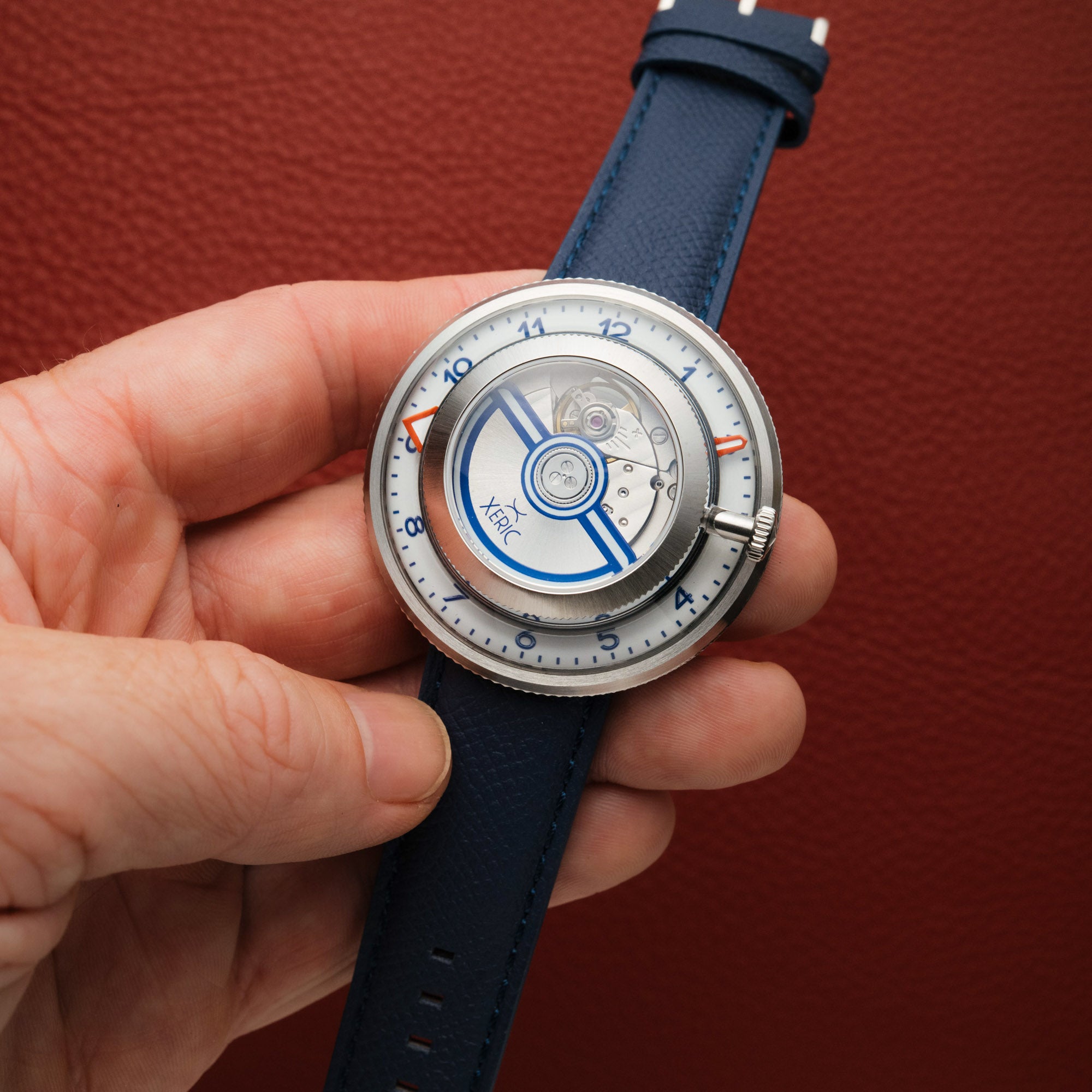 Invertor+ Automatic Navy White Lume Limited Edition | Xeric.com