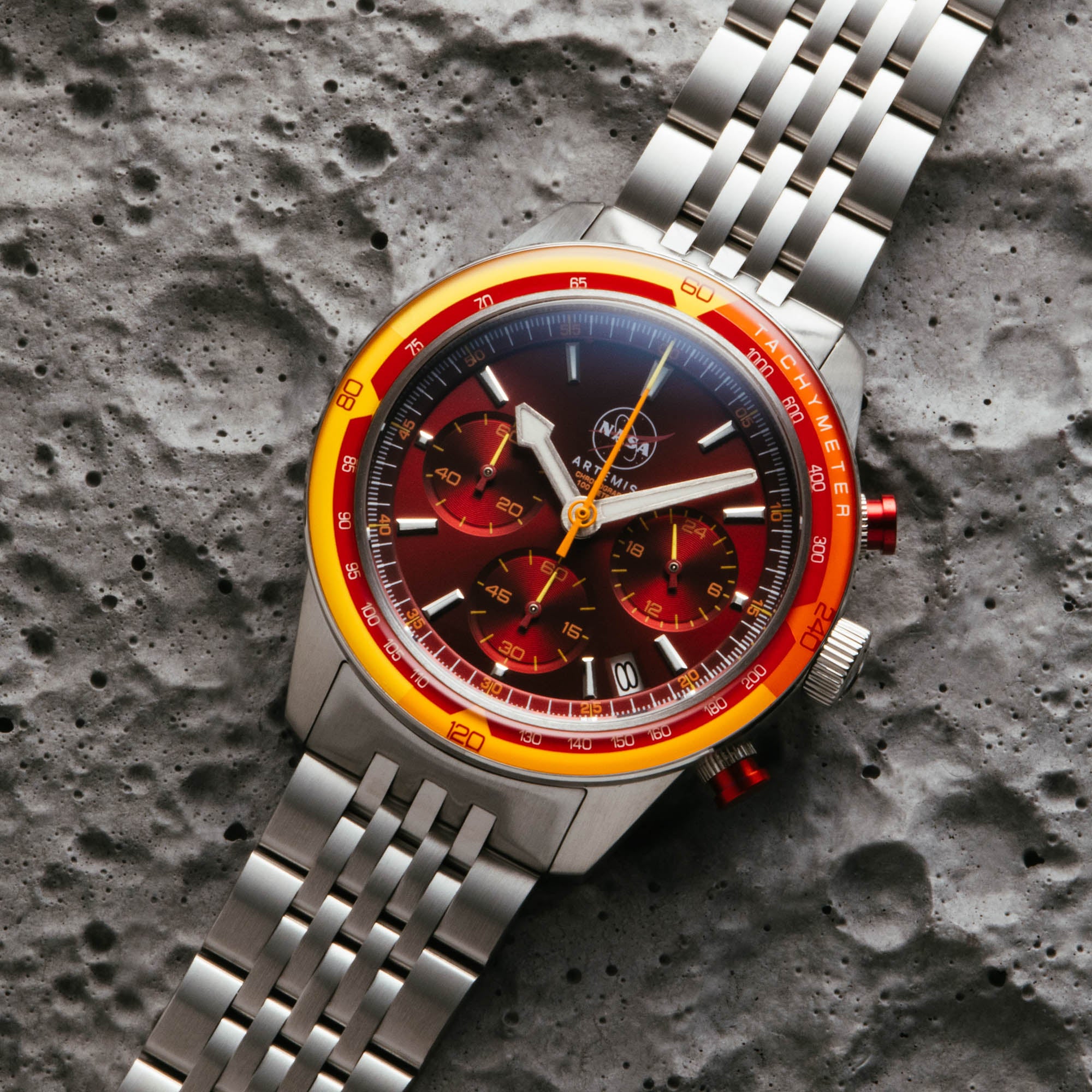 NASA Artemis Chrono Afterburn Limited Edition | Xeric.com – Xeric