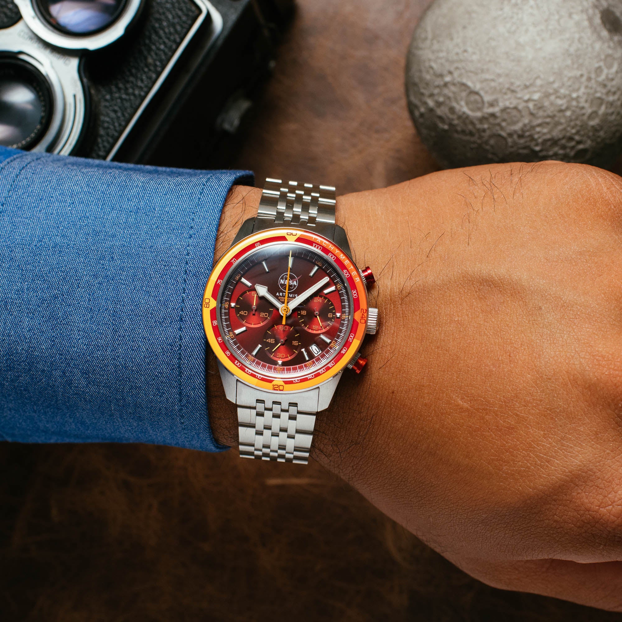 NASA Artemis Chrono Afterburn Limited Edition | Xeric.com – Xeric
