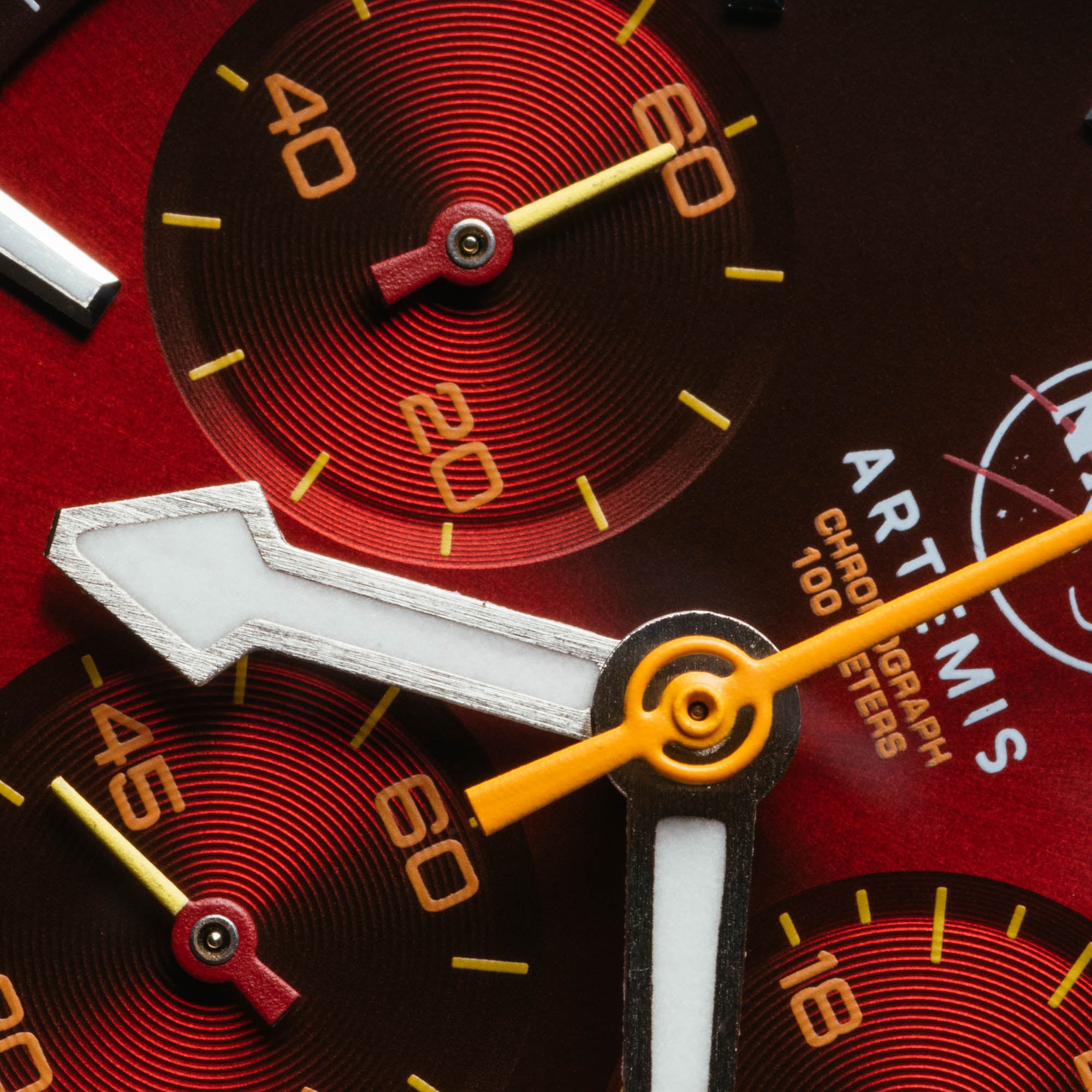 NASA Artemis Chrono Afterburn Limited Edition | Xeric.com – Xeric