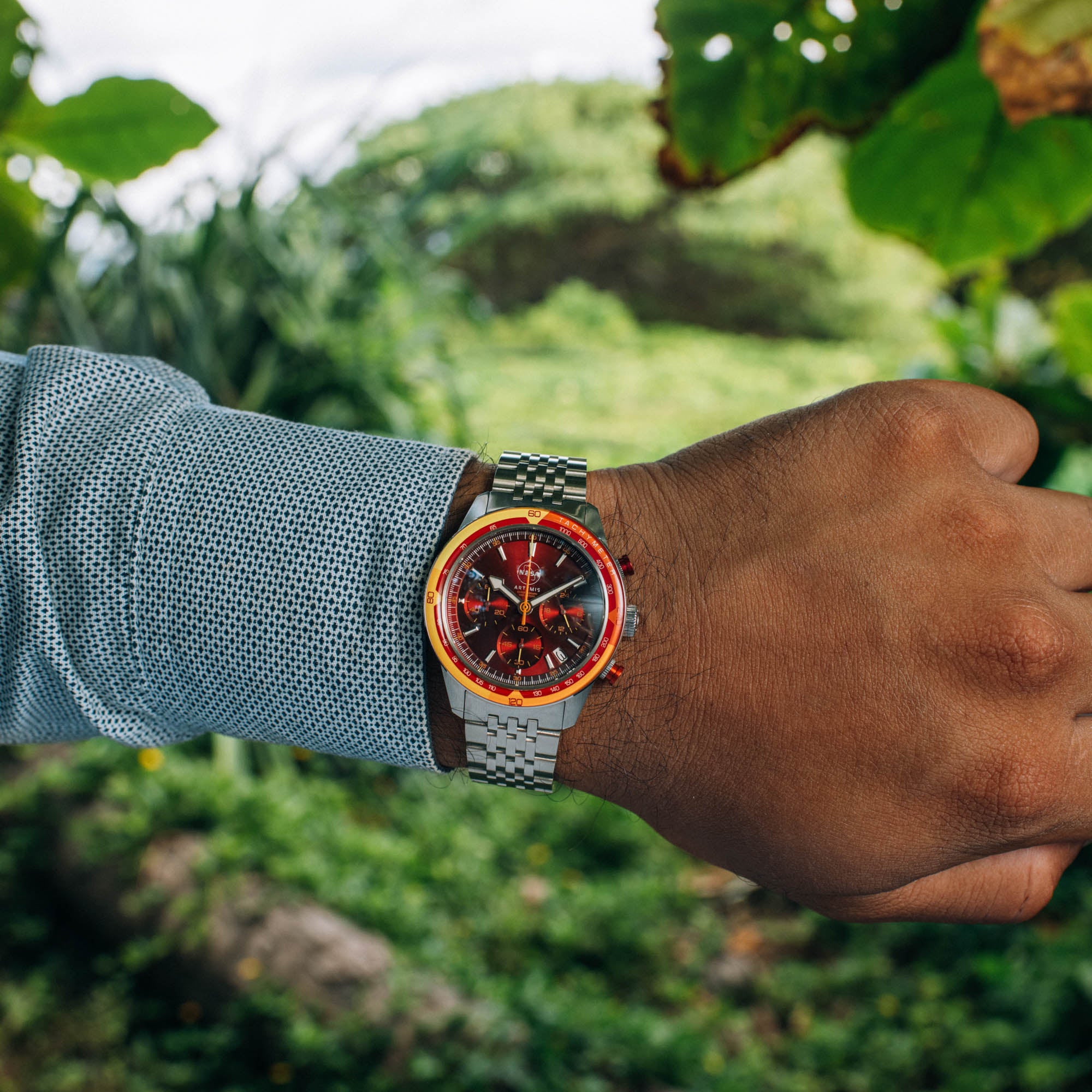 NASA Artemis Chrono Afterburn Limited Edition | Xeric.com – Xeric