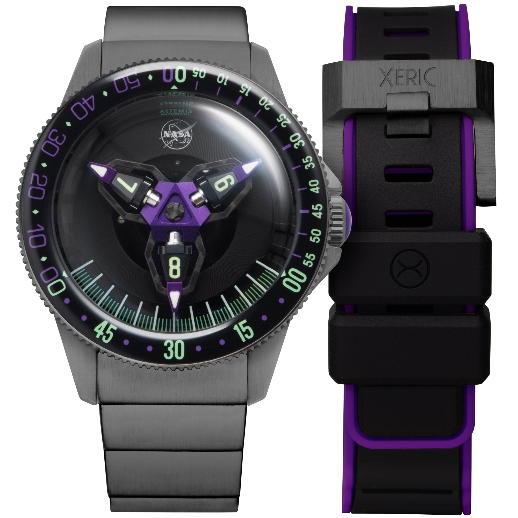 NASA Artemis Tumbler Automatic Flyby | Xeric.com – Xeric Watches