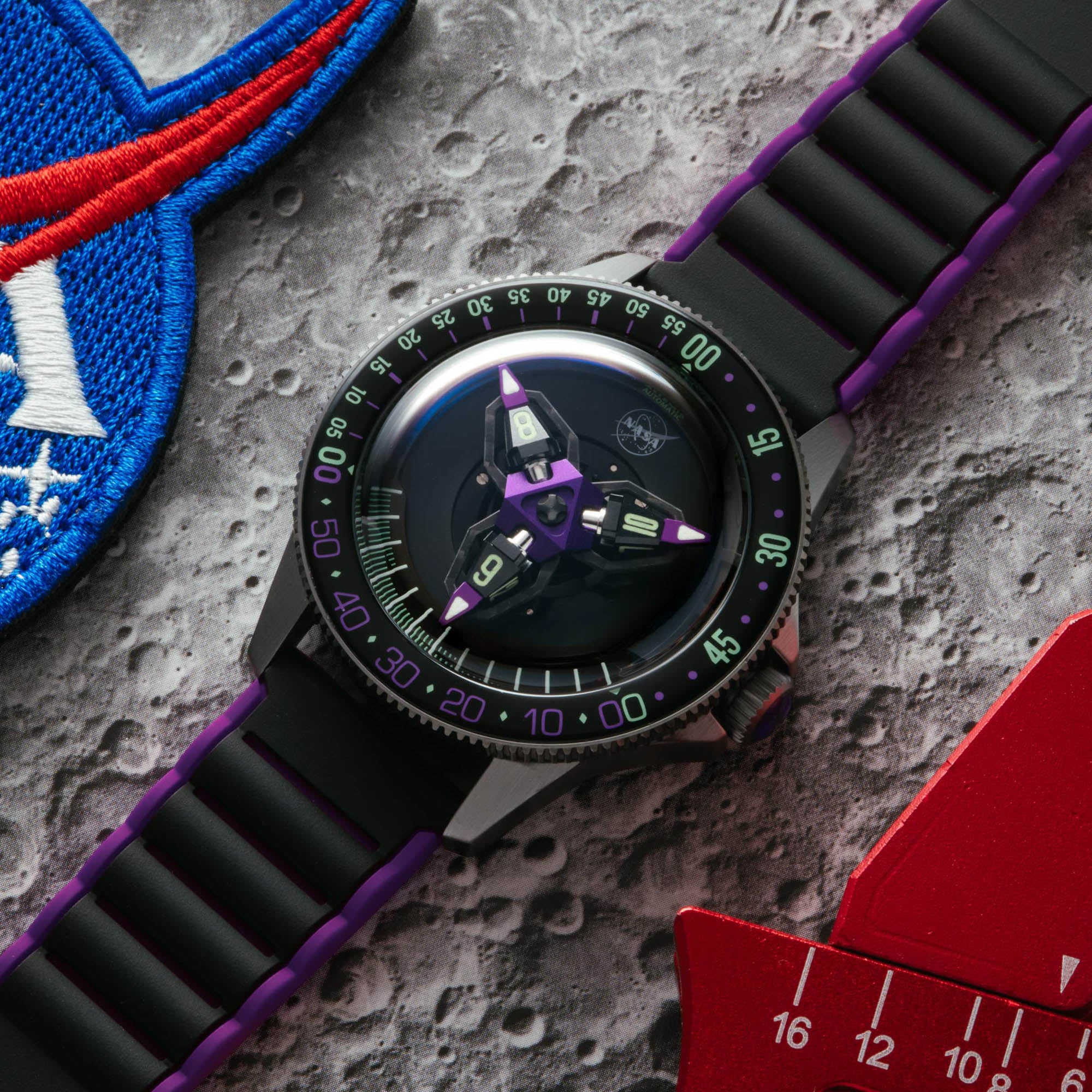 NASA Artemis Tumbler Automatic Flyby | Xeric.com – Xeric Watches