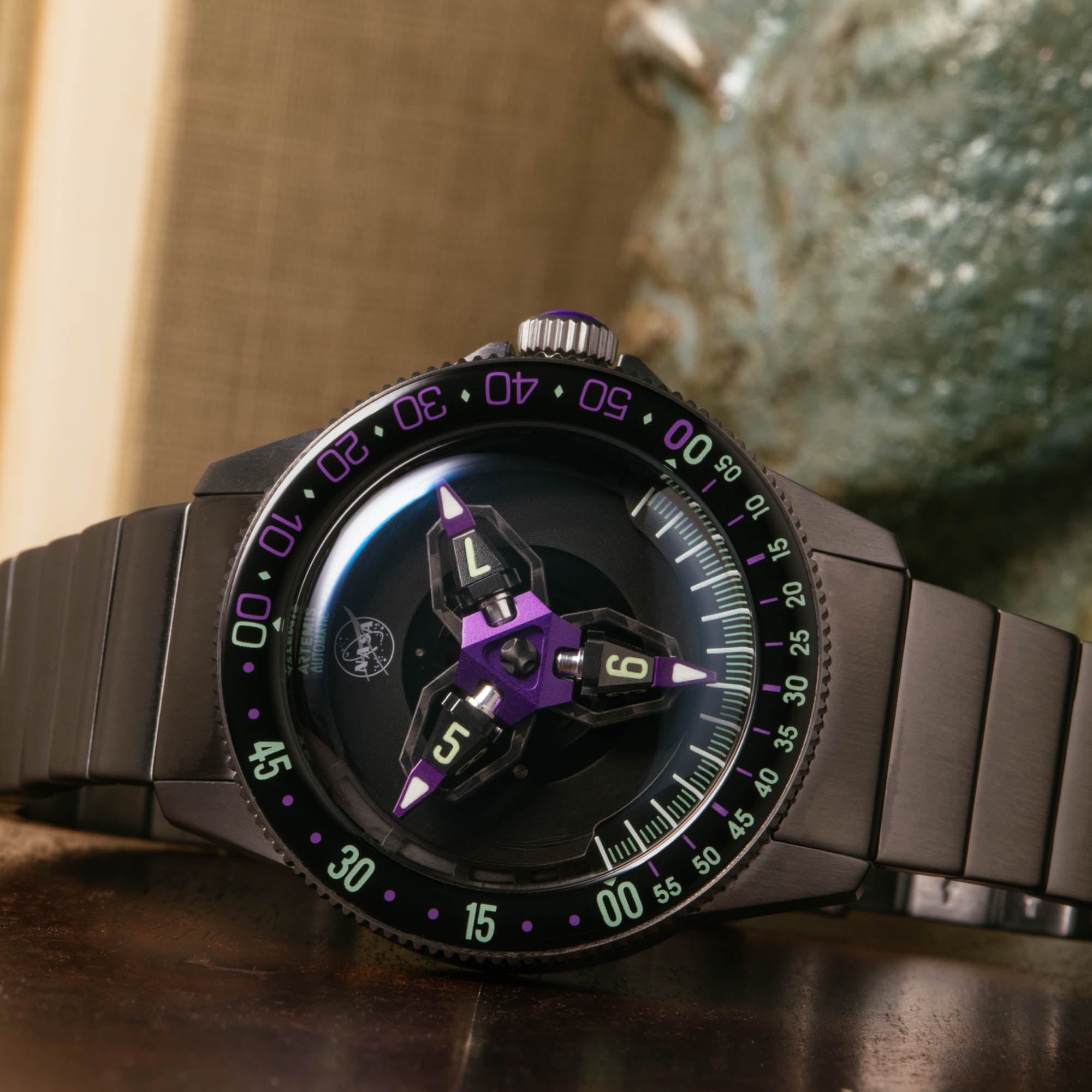 NASA Artemis Tumbler Automatic Flyby | Xeric.com – Xeric Watches