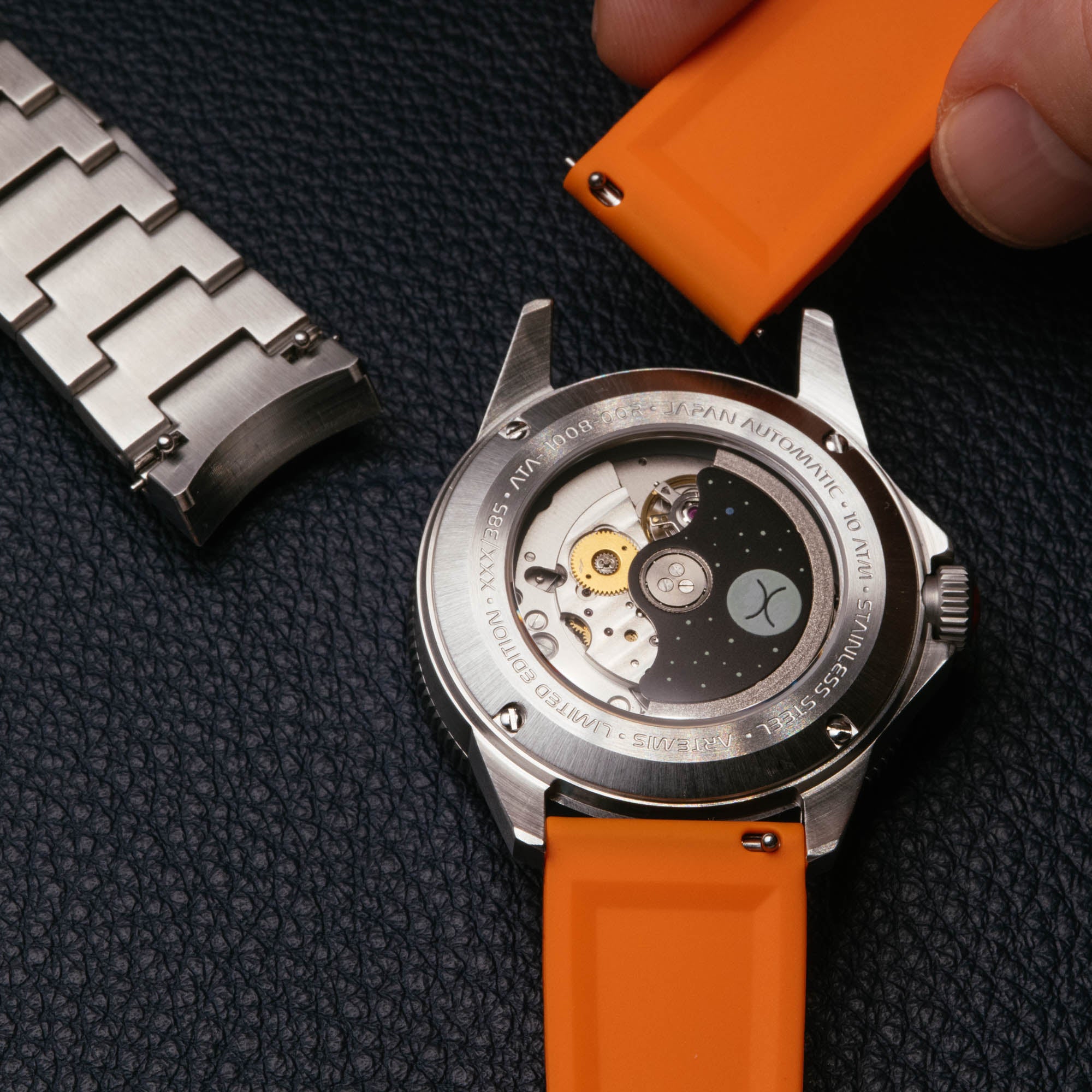 NASA Artemis Tumbler Automatic Afterburn | Xeric.com – Xeric Watches