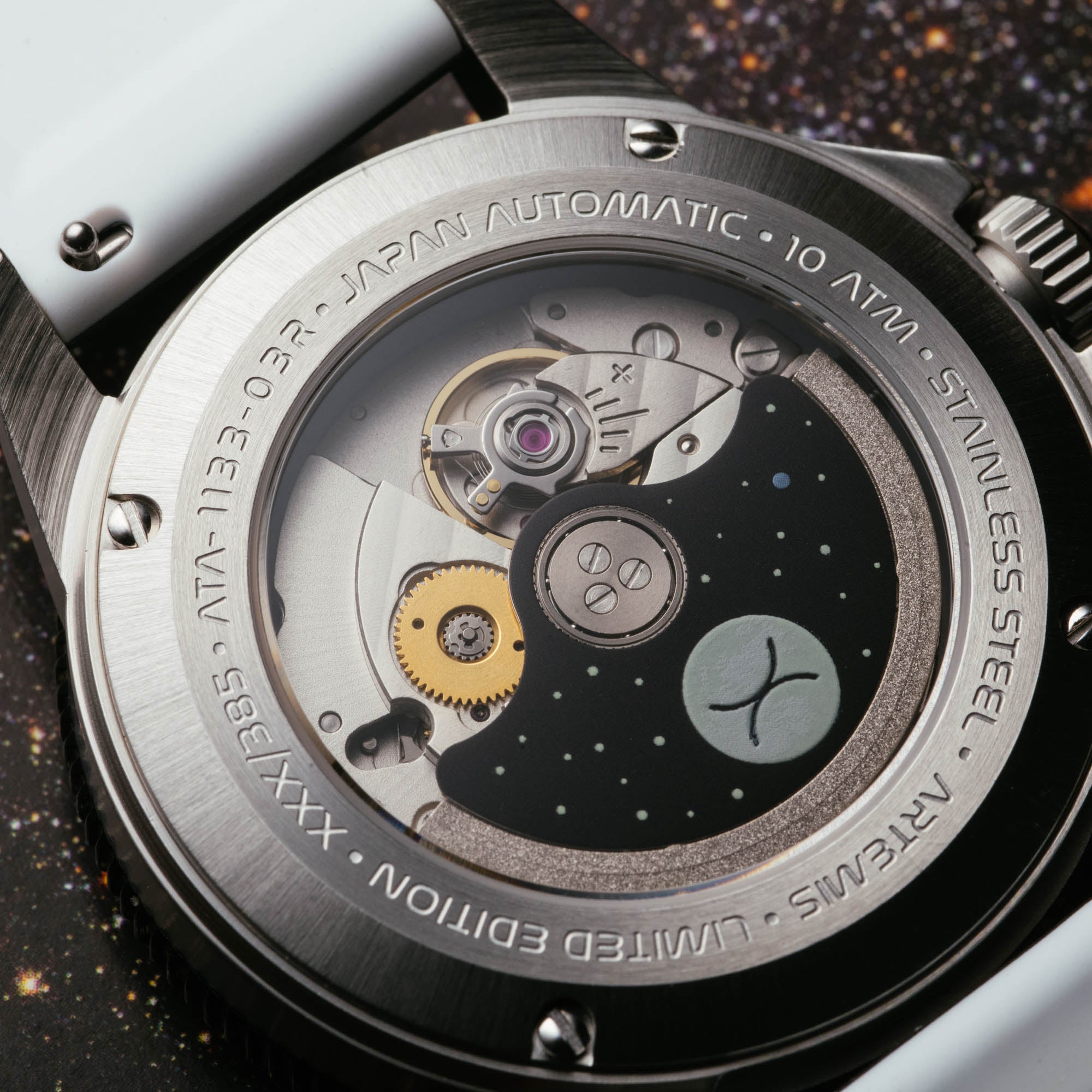 NASA Artemis Tumbler Automatic Insignia | Xeric.com – Xeric Watches