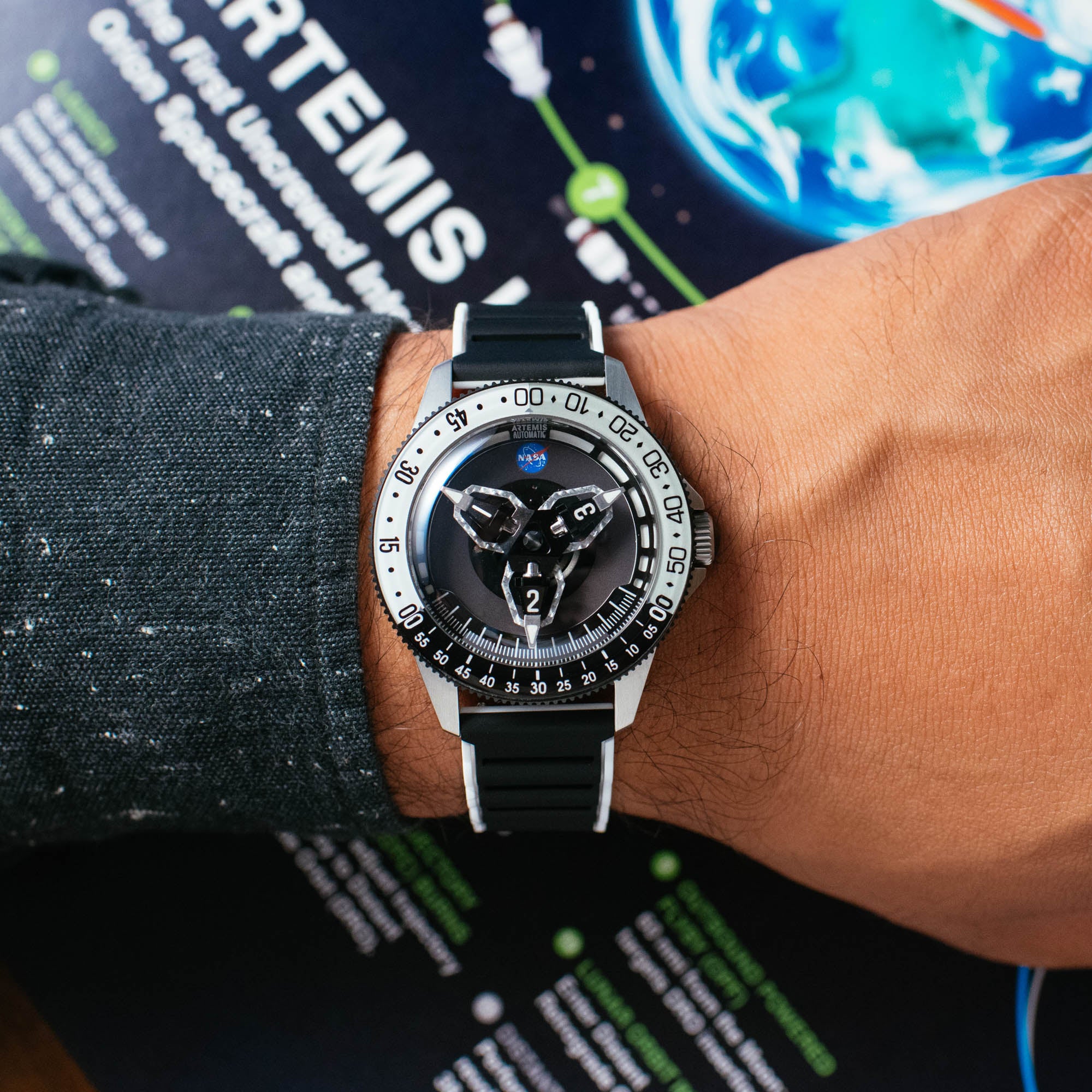 NASA Artemis Tumbler Automatic Orion | Xeric.com – Xeric Watches
