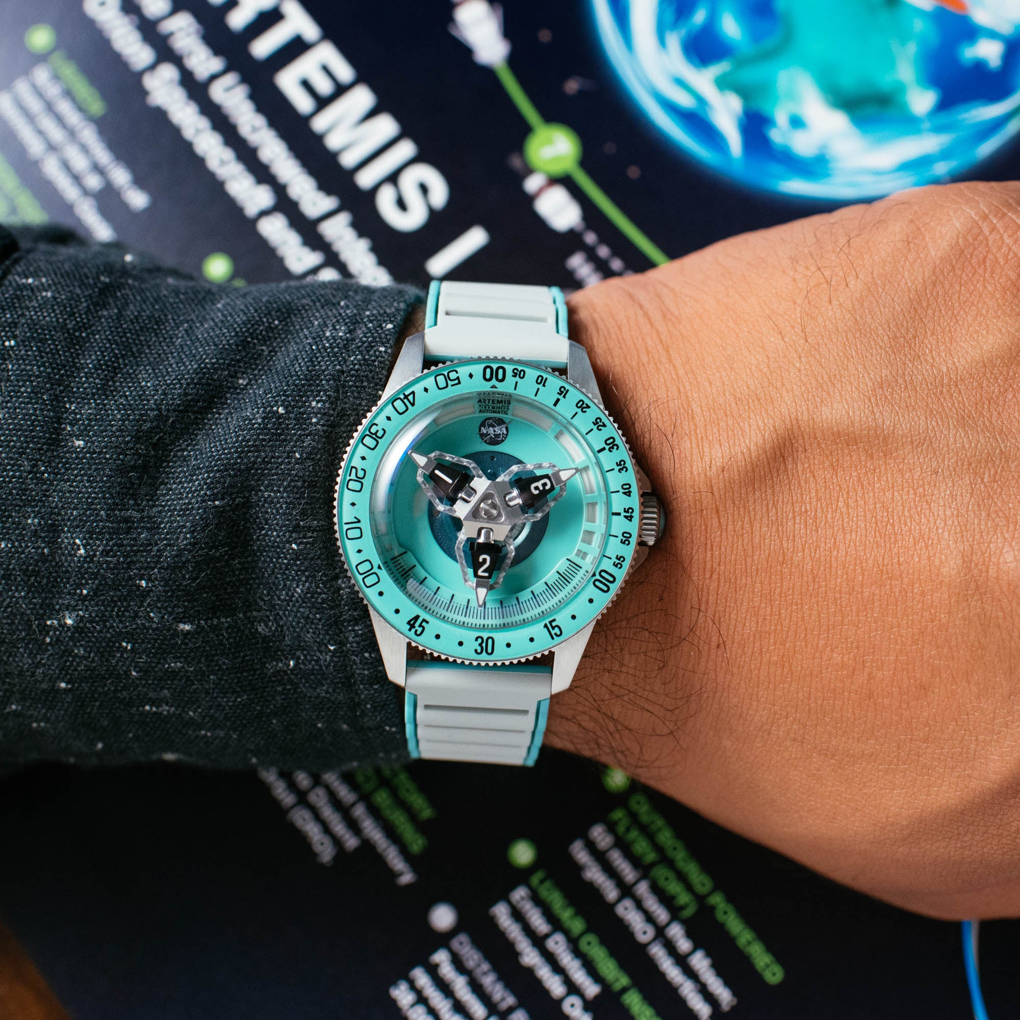 NASA Artemis Tumbler Automatic Splashdown | Xeric.com – Xeric Watches