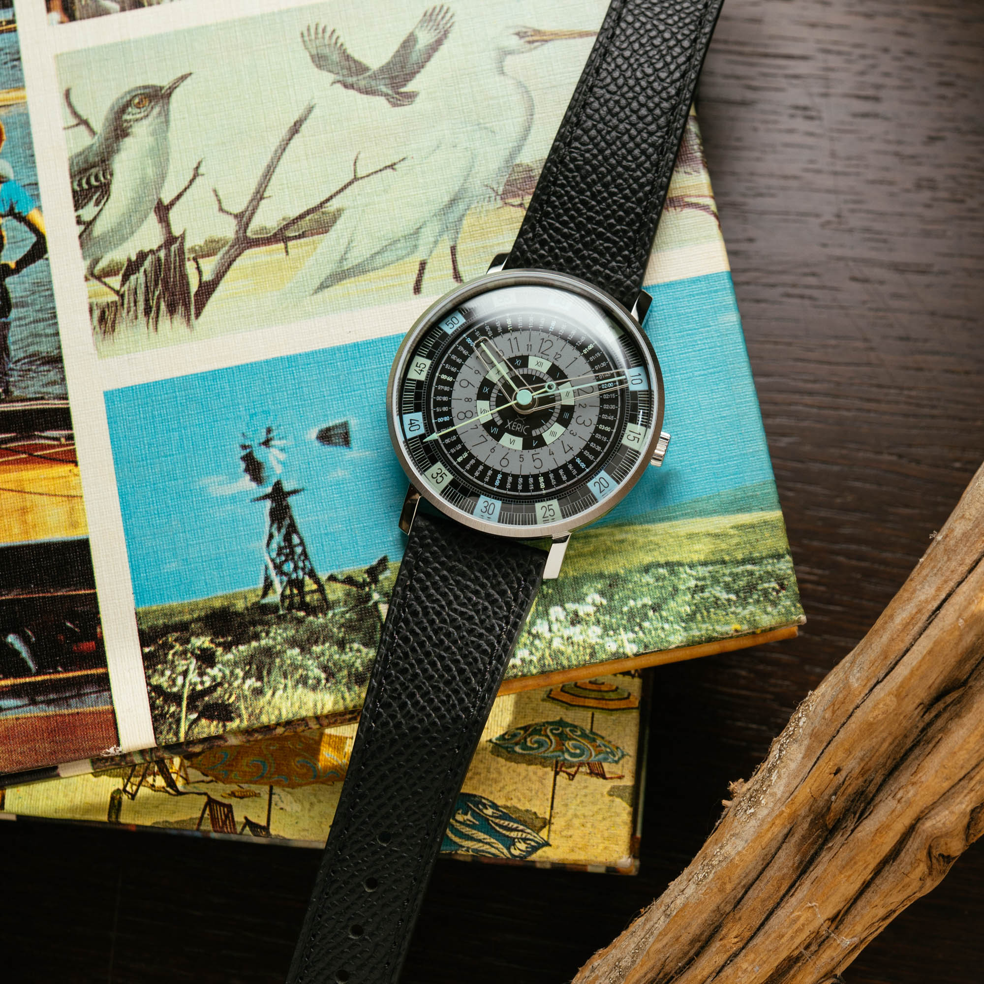 Omnigraph Automatic Black Limited Edition | Xeric.com – Xeric Watches