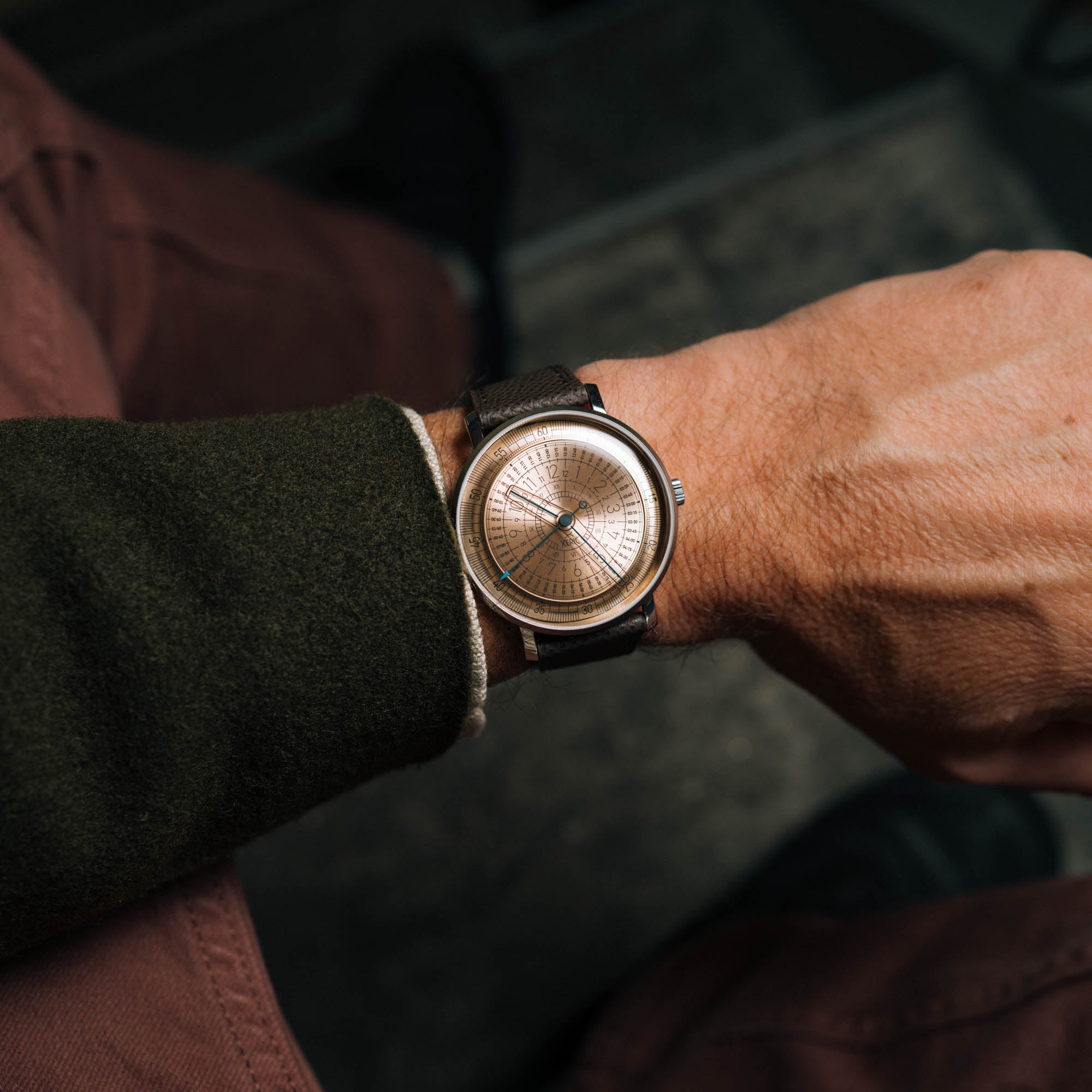 Omnigraph Automatic Bronze Limited Edition | Xeric.com – Xeric Watches
