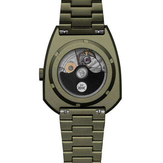 Retronaut Automatic Wandering Hour Matte Green