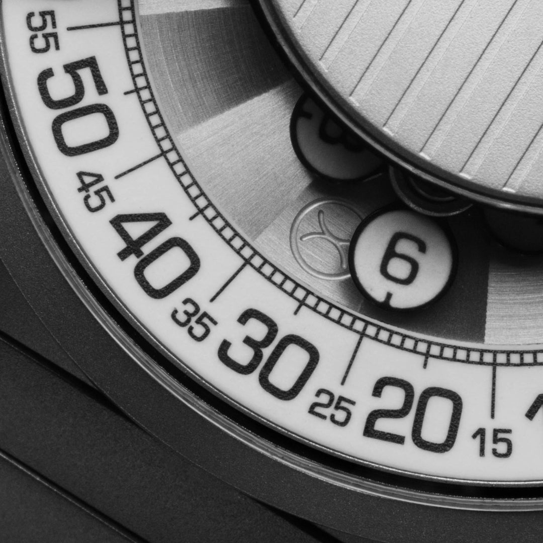 Retronaut Automatic Wandering Hour Matte Steel White