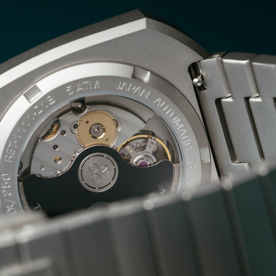 Retronaut Automatic Wandering Hour Matte Steel Blue