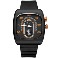 Retroscope Jump Hour Black Orange