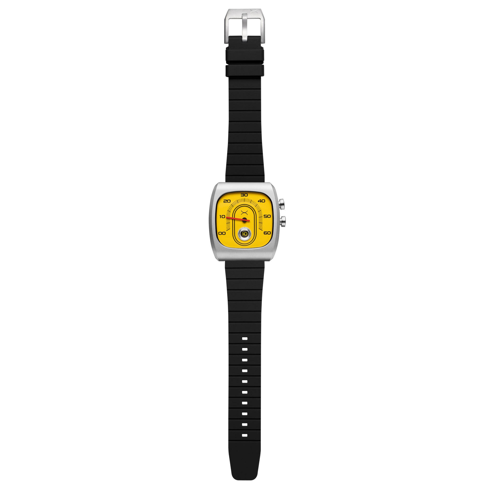 Retroscope Jump Hour Caution Yellow | Xeric.com – Xeric Watches