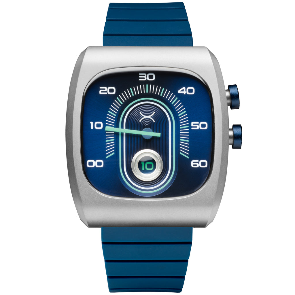 Retroscope Jump Hour Navy | Xeric.com – Xeric Watches