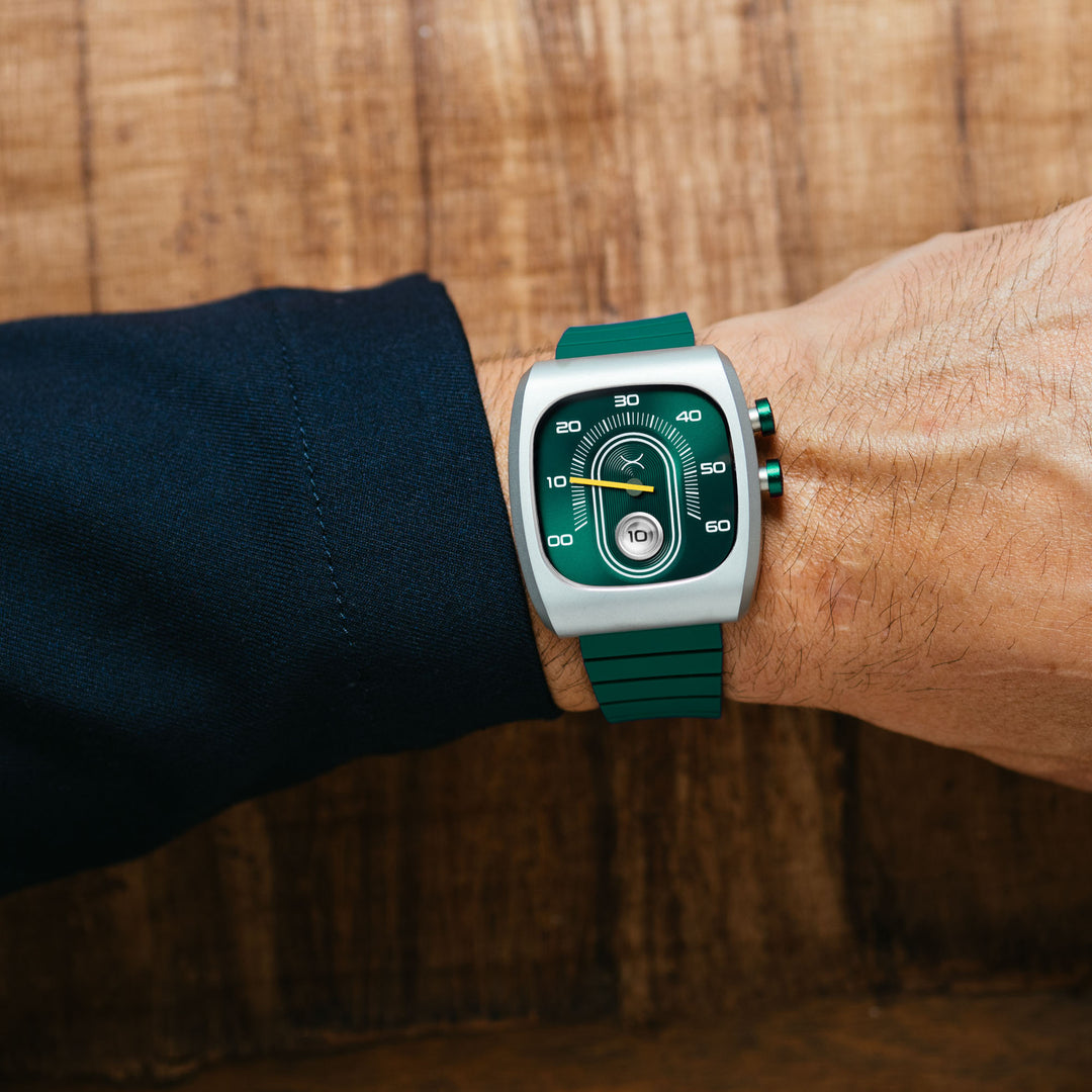 Retroscope Jump Hour Racing Green