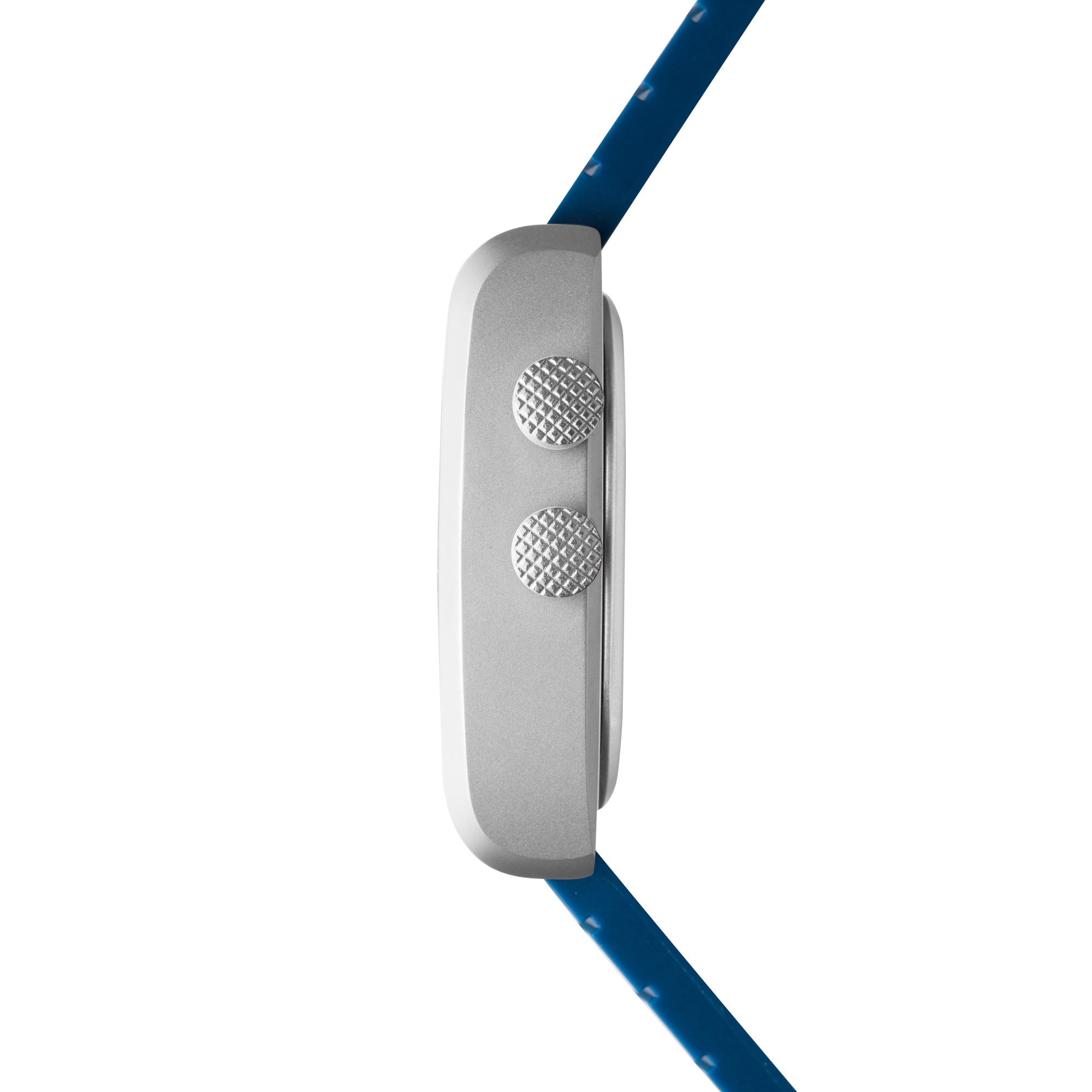 Retroscope Jump Hour Silver Blue | Xeric.com – Xeric Watches