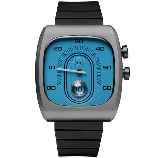 Retroscope Jump Hour Slate Blue
