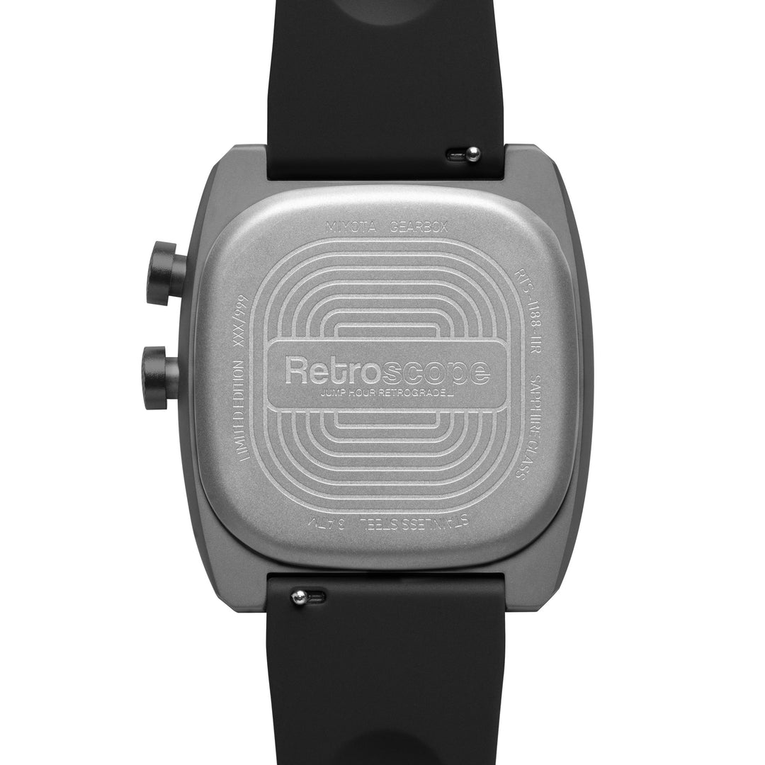 Retroscope Jump Hour Slate Blue