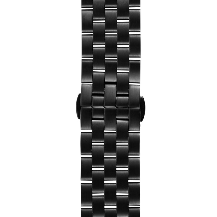 Xeric 20mm Brushed Black Stainless Steel Strap