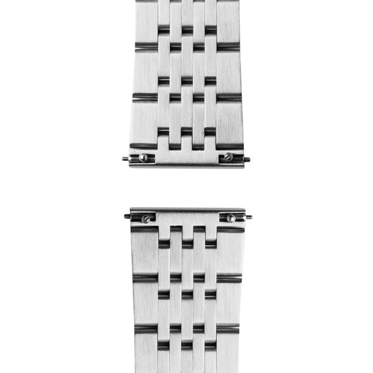 Xeric 20mm Brushed 7-Link Stainless Steel Strap