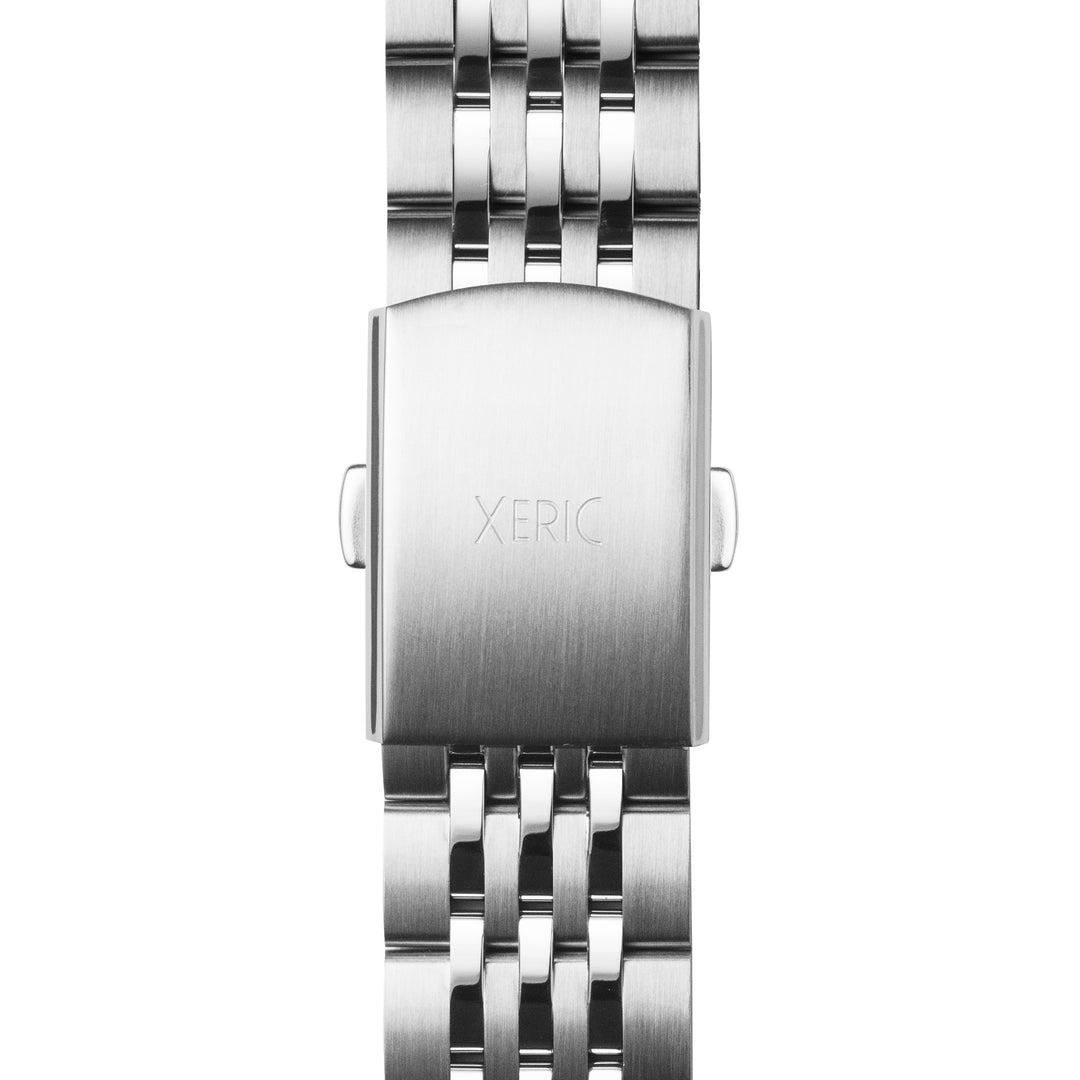 Xeric 20mm Brushed & Polished 7-Link Stainless Steel Strap