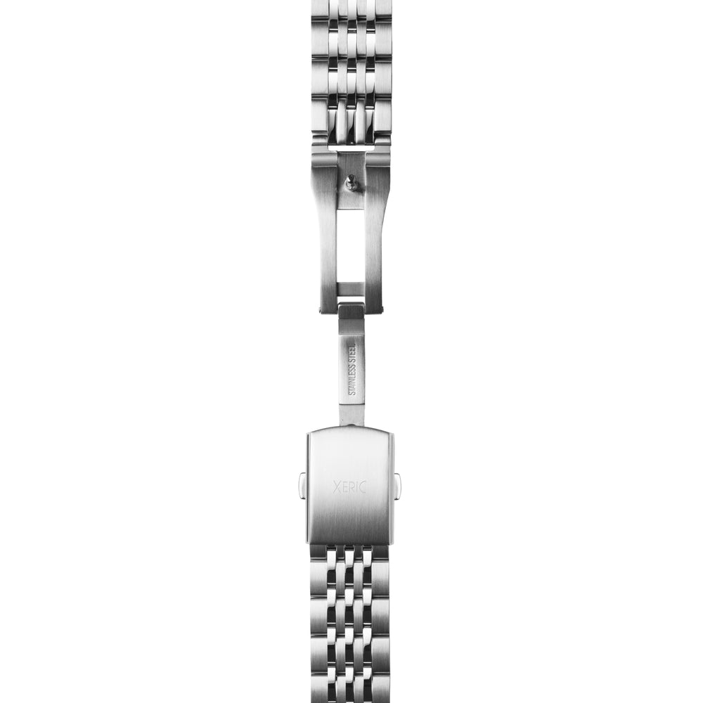 Xeric 20mm Brushed & Polished 7-Link Stainless Steel Strap