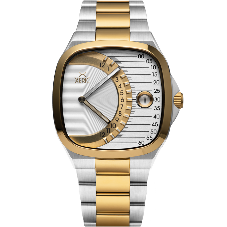Timeline Retrograde Automatic Two-tone Gold Silver