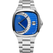 Timeline Retrograde Automatic Blue