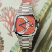 Timeline Retrograde Automatic Salmon