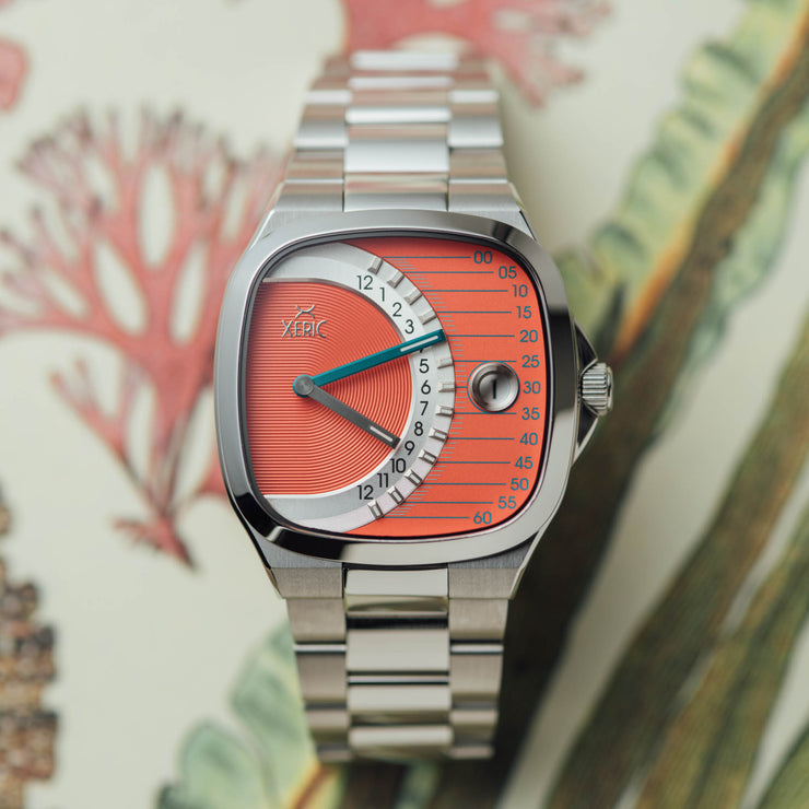 Timeline Retrograde Automatic Salmon